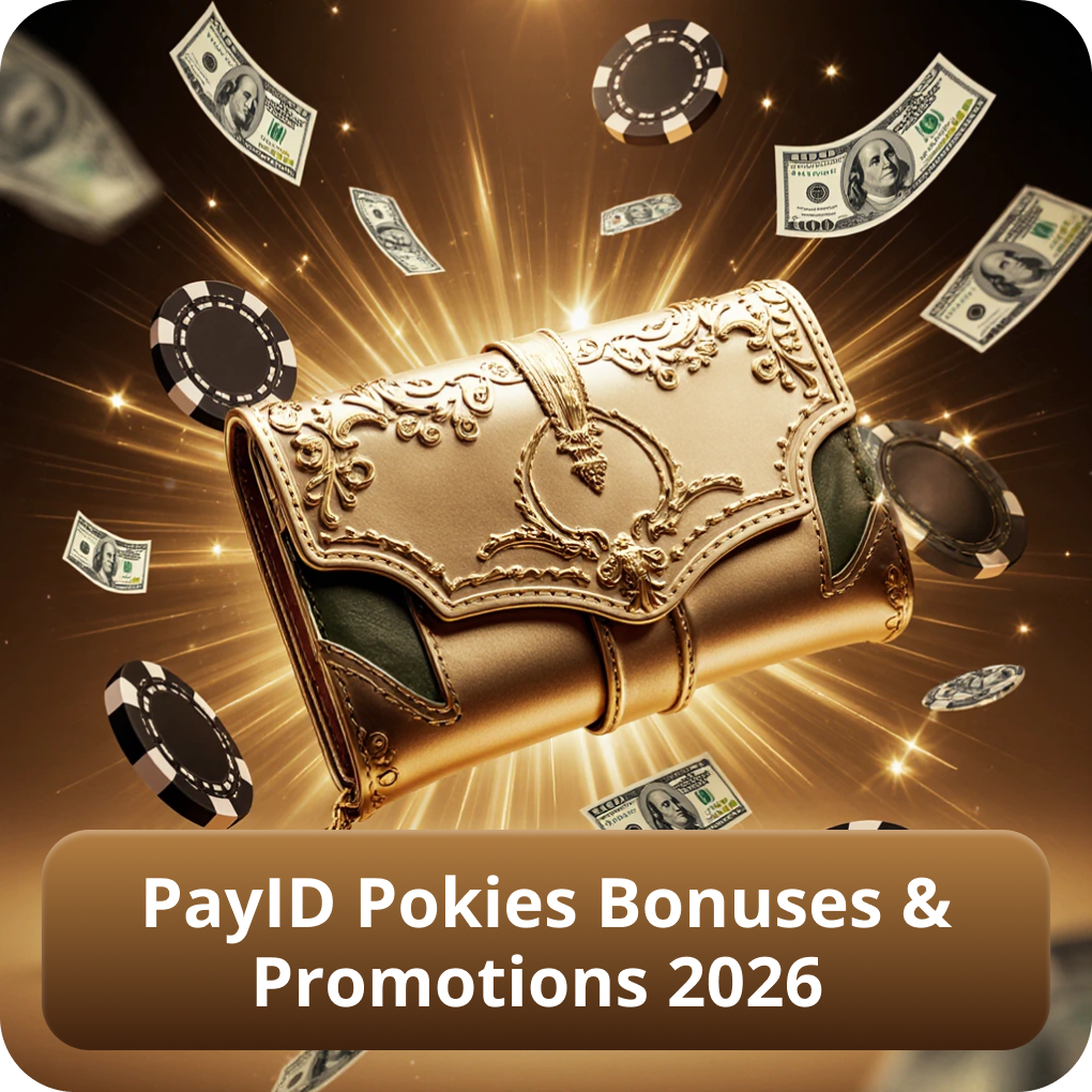 PayID Pokies Bonuses & Promotions 2026